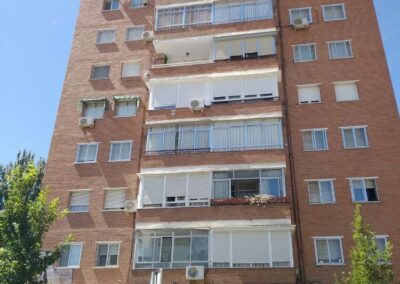 Edificio en Fuenlabrada, antes de rehabilitar fachada