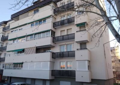 Calle San Pablo, después de rehabilitar fachada